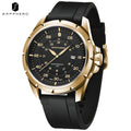 SAPPHERO Reloj Hombre Cuarzo Cronógrafo Deportivo Moda Acero Inoxidable Esfera Azul Pantalla de Fecha Impermeable 50M Estilo Casual Outdoor Reloj Elegante Negocios Lujo Regalo Hombre Uso Diario